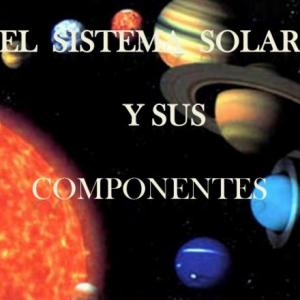 Componentes del Siste Solar