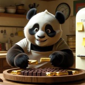La carrera del chocolate fraccionado