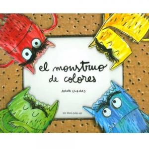 Portada del juego "The monster colors" – Idiomas