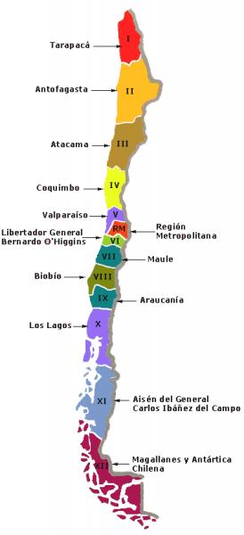 Regiones de Chile