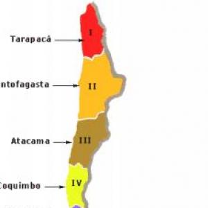 REGIONES DEL NORTE GRANDE DE CHILE