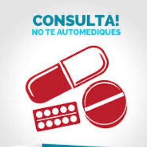 Imagen de portada del videojuego educativo: No te auto mediques!, de la temática Salud