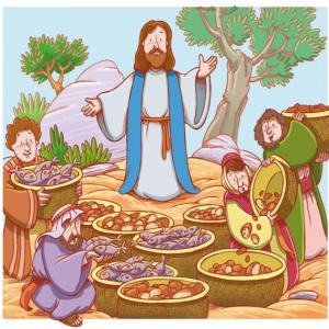 Imagen de portada del videojuego educativo: Jesús y sus Milagros, de la temática Religión