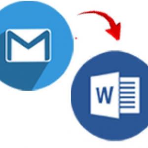 MS Word y gmail (modic 2tb )