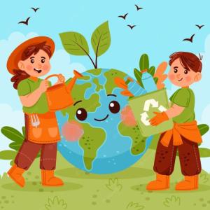 Imagen de portada del videojuego educativo: Relación entre El Medio Ambiente y Políticas en Educación , de la temática Medio ambiente