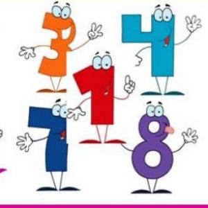 LOS NUMEROS