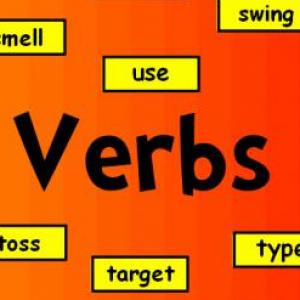Regular verbs in past