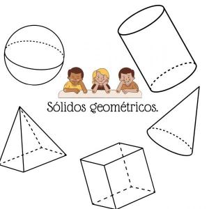 Pares de sólidos geométricos.