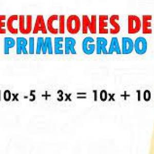 Ecuaciones 