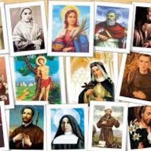 RECONOCIENDO VIRGENES Y SANTOS 