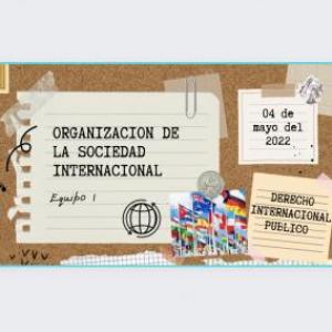 Organizacion de la Sociedad Internacional
