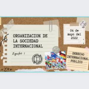 Organizacion de la Sociedad Internacional