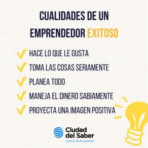 CUALIDADES DE UN EMPRENDEDOR