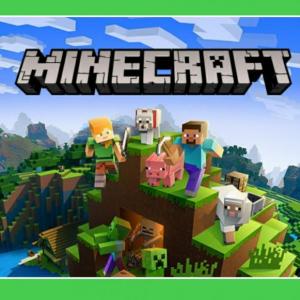 Imagen de portada del videojuego educativo: Memotest Minecraft , de la temática Cine-TV-Teatro