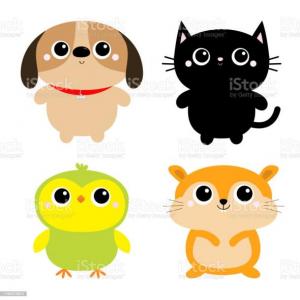Imagen de portada del videojuego educativo: Mascotas, de la temática Artes