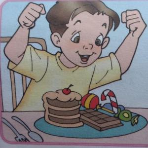 El niño Golosín