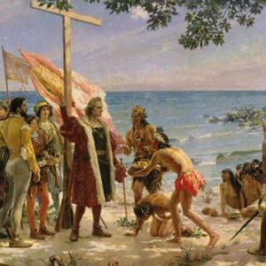 Imagen de portada del videojuego educativo: la conquista de america, de la temática Historia