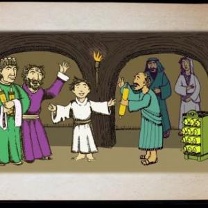 JESUS EN LA CASA DE SU PADRE