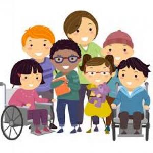 Imagen de portada del videojuego educativo: La discapacidad y sus variantes, de la temática Cultura general