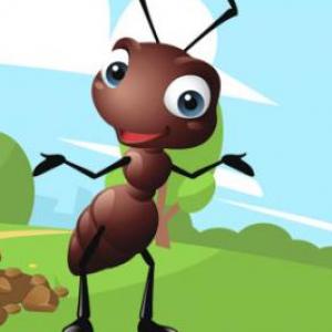 Imagen de portada del videojuego educativo: LAS HORMIGAS, de la temática Ciencias