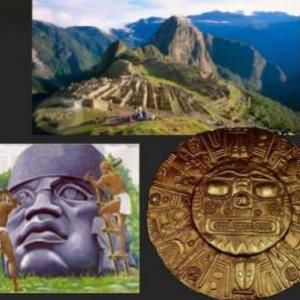 Imagen de portada del videojuego educativo: Civilizaciones precolombinas, de la temática Historia