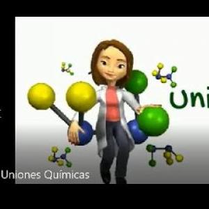Imagen de portada del videojuego educativo: Uniones Químicas , de la temática Química