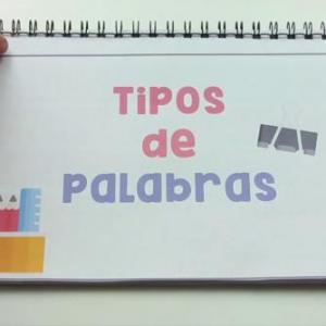 TIPOS DE PALABRAS