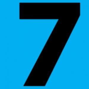 La tabla del número 7