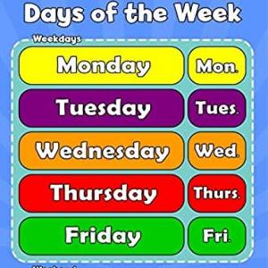 DAYS OF THE WEEK