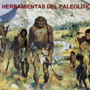 Imagen de portada del videojuego educativo: Las herramientas de Paleolítico   , de la temática Historia