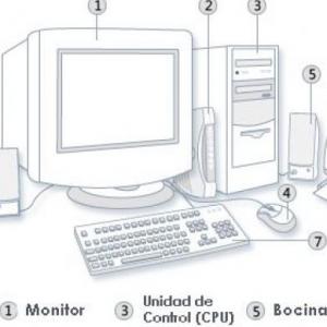 Partes de la computadora