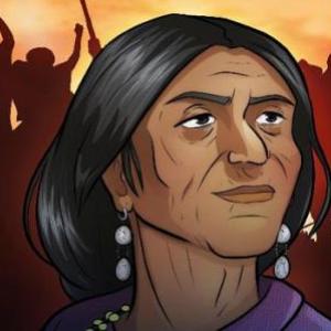 Imagen de portada del videojuego educativo: Lideresas indígenas, de la temática Historia