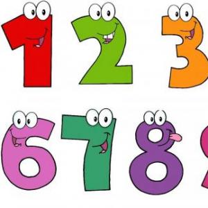 NUMBERS!