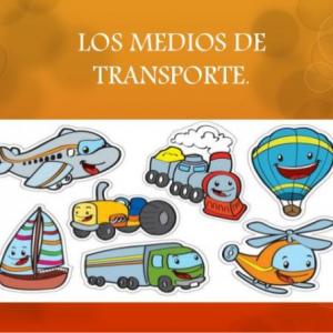 LOS MEDIOS DE TRANSPORTES