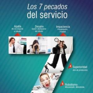 Tarjetas- Pecados atención al cliente