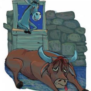 El Asno y el Buey. Comprensión Lectora
