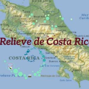 Imagen de portada del videojuego educativo: Relieve de Costa Rica , de la temática Geografía