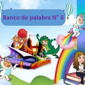 Jugando con el banco de palabra N 6