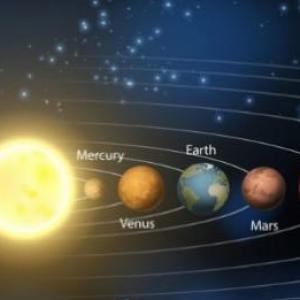 Imagen de portada del videojuego educativo: adivina el planeta, de la temática Astronomía