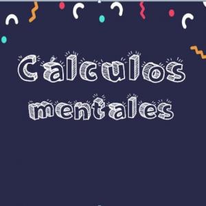 Imagen de portada del videojuego educativo: Cálculos mentales, de la temática Matemáticas