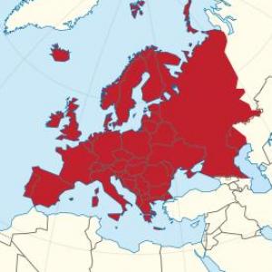 Imagen de portada del videojuego educativo: PAÍSES Y CAPITALES DE EUROPA, de la temática Geografía