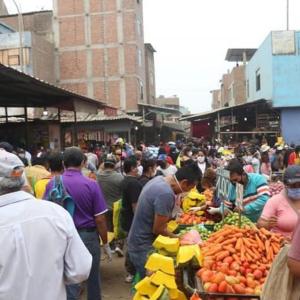 Comprando en el mercado