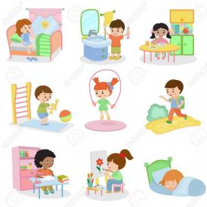 Vocabulary "Daily routine"