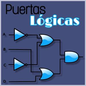 Imagen de portada del videojuego educativo: Puertas lógicas , de la temática Informática