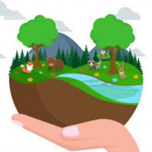 Imagen de portada del videojuego educativo: FORMAS DE CUIDAR ELMEDIOAMBIENTE, de la temática Medio ambiente