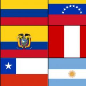 BANDERAS SUDAMERICANAS