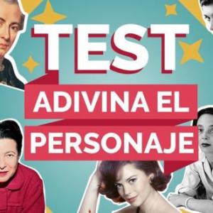 Test Adivina el personaje... por un contrato para el 2021