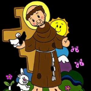Imagen de portada del videojuego educativo: Simbolos Franciscanos, de la temática Religión