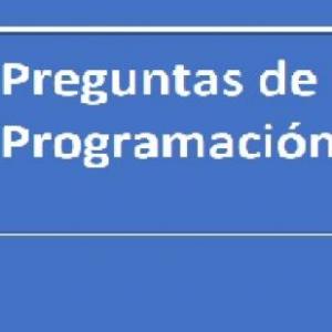 Preguntas de Programación