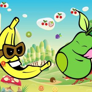 Frutas locas, adivina la fruta!!!